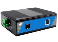 40Gbps Ethernet Medya Dönüştürücü, POE RJ45 Medya Dönüştürücüye SFP Fiber Optik