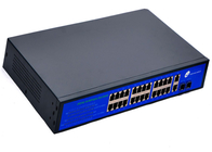 24 POE Bağlantı Noktalı ve 2 Ethernet ve 2 SFP Bağlantı Noktalı 53,5V DC Gigabit PoE Anahtarı