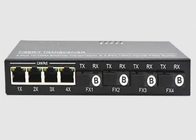 4 10/100TX Ethernet + 4 100FX Fiber Bağlantı Noktalı Otomatik MDI Ethernet Fiber Anahtarı