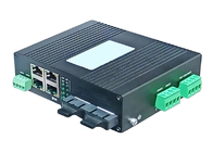 L2+ Endüstriyel Halka Yönetimli Ethernet Anahtarı 4x10/100TX + 4xRS485 + 2x100FX SC Bağlantı Noktaları