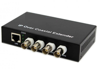 EOC Ethernet Over Coax Extender 10/100mbps 2km 1 Ethernet ve 4 BNC Port Over Coax Kablo