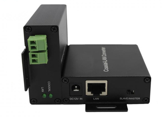 10/100Mbps Koaksial üzerinden Ethernet Değiştiricisi 1*UTP+2*2 kablolu Port Ethernet To Coaxial/Twisted Pair