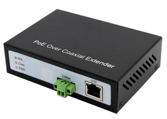 10/100Mbps IP Koaksiel Genişletici POE IP RJ45 Lan 2 kablodan fazla Dönüştürülmüş Çift Genişletici 300m IP Kameralar için