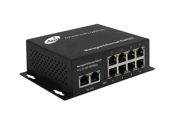 Gigabit 8 Bağlantı Noktalı POE Ethernet Anahtarı, 2 Uplink ile 8 Bağlantı Noktalı POE Anahtarı