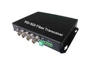 4CH HD SDI Fiber Dönüştürücü 1 Fiber Optik Bağlantı Noktası 4 BNC Bağlantı Noktası
