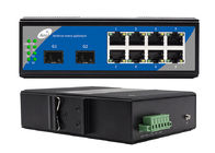 SFP 1310/1550nm Yönetimli 2 SFP ve 8 POE Ethernet Bağlantı Noktalı 8 Bağlantı Noktalı Gigabit Ethernet Anahtarı