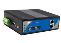 Endüstriyel Fiber - Ethernet Dönüştürücü Tam Gigabit 2 Ethernet ve 2 Optik Bağlantı Noktası