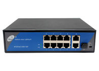 8 Port 2 Gigabit Uplink Endüstriyel POE Ethernet Anahtarı