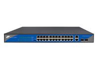 IPC Extender 250M POE Ethernet Anahtarı 24 Bağlantı Noktası, POE ile Güçlendirilmiş Yönetilmeyen Anahtar
