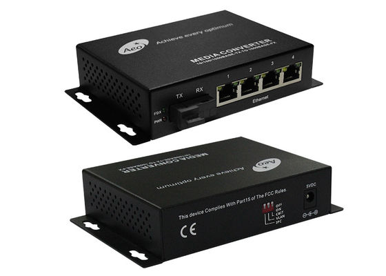 Tek Modlu Tek Fiber POE Fiber Ortam Dönüştürücü