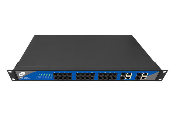 Raf Tipi 100KM SFP Fiber Anahtarı 1310 / 1550nm