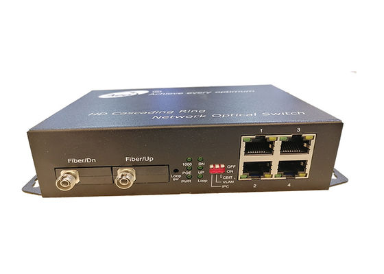 Basamaklı Tam Gigabit Ethernet Fiber Ortam Dönüştürücü