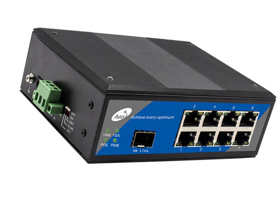 8 Bağlantı Noktalı Endüstriyel Gigabit Anahtarı