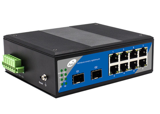 LC Anahtarı POE 8 Port Yönetilebilir