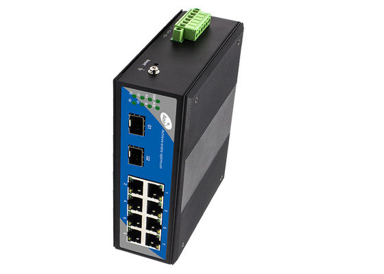 32 Gb / sn Gigabit Anahtar 8 Bağlantı Noktalı 1000 Mb / sn, 2 SFP Yuvası ile