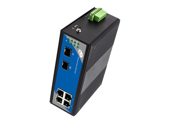 2 SFP Yuvalı 4 Bağlantı Noktalı Gigabit Web Smart POE Anahtarı