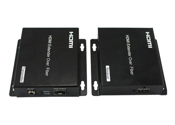 20KM 4K HDMI Fiber Genişletici Sıkıştırılmamış Tek Modlu Tek Fiber