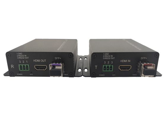 4K HDMI Fiber - Video / Ses / Aata 10KM SFP Verici ve Alıcı