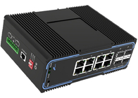 Yönetilen Tam Gigabit Ethernet Fiber Anahtarı 4 SFP Yuvası ve 8 Ethernet Bağlantı Noktası