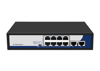 8 Bağlantı Noktası 10/100Mbps PoE Ethernet Anahtarı, 2 Uplink Bağlantı Noktalı PoE Watchdog VLAN'ı Destekler