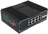 4 SFP Yuvası ve 8 Ethernet Bağlantı Noktası ile 8 Bağlantı Noktalı Yönetimli Gigabit Anahtarı