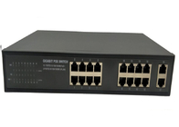 16 POE Bağlantı Noktalı 2 Uplink Bağlantı Noktalı POE Gigabit Ethernet Anahtarı