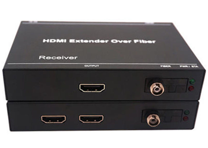 Fiber Optik Kablo Üzerinden DC 5V 2A 3.4Gbps 4K HDMI Genişletici